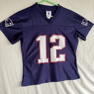 Vintage NFL New England patriots Tom Brady #12 jersey women’s